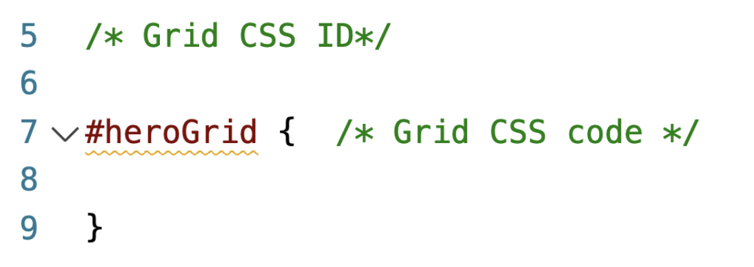 heroGrid CSS Selector